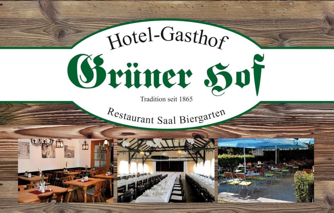 Hotel-Gasthof Gruener Hof Freising Bagian luar foto