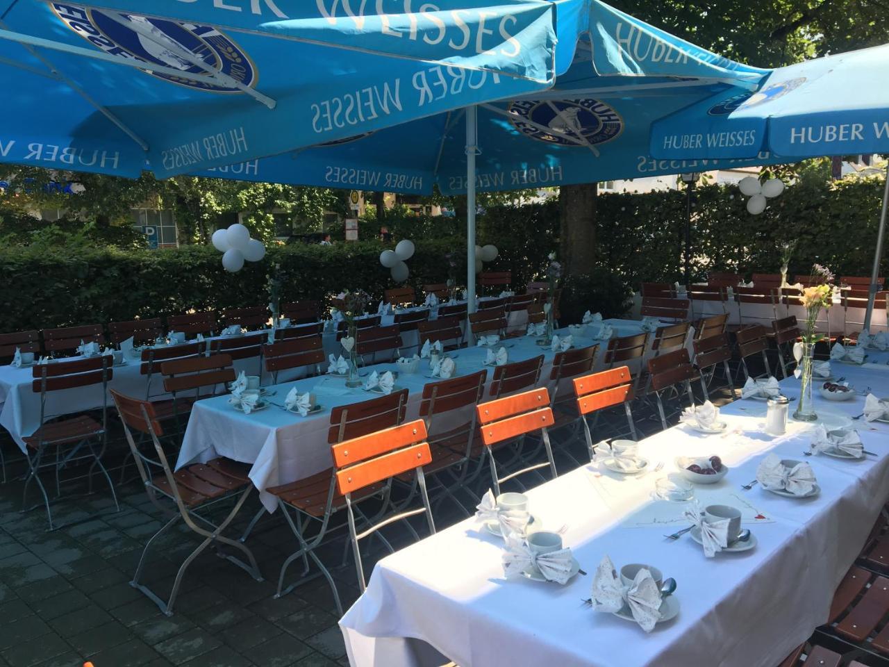 Hotel-Gasthof Gruener Hof Freising Bagian luar foto